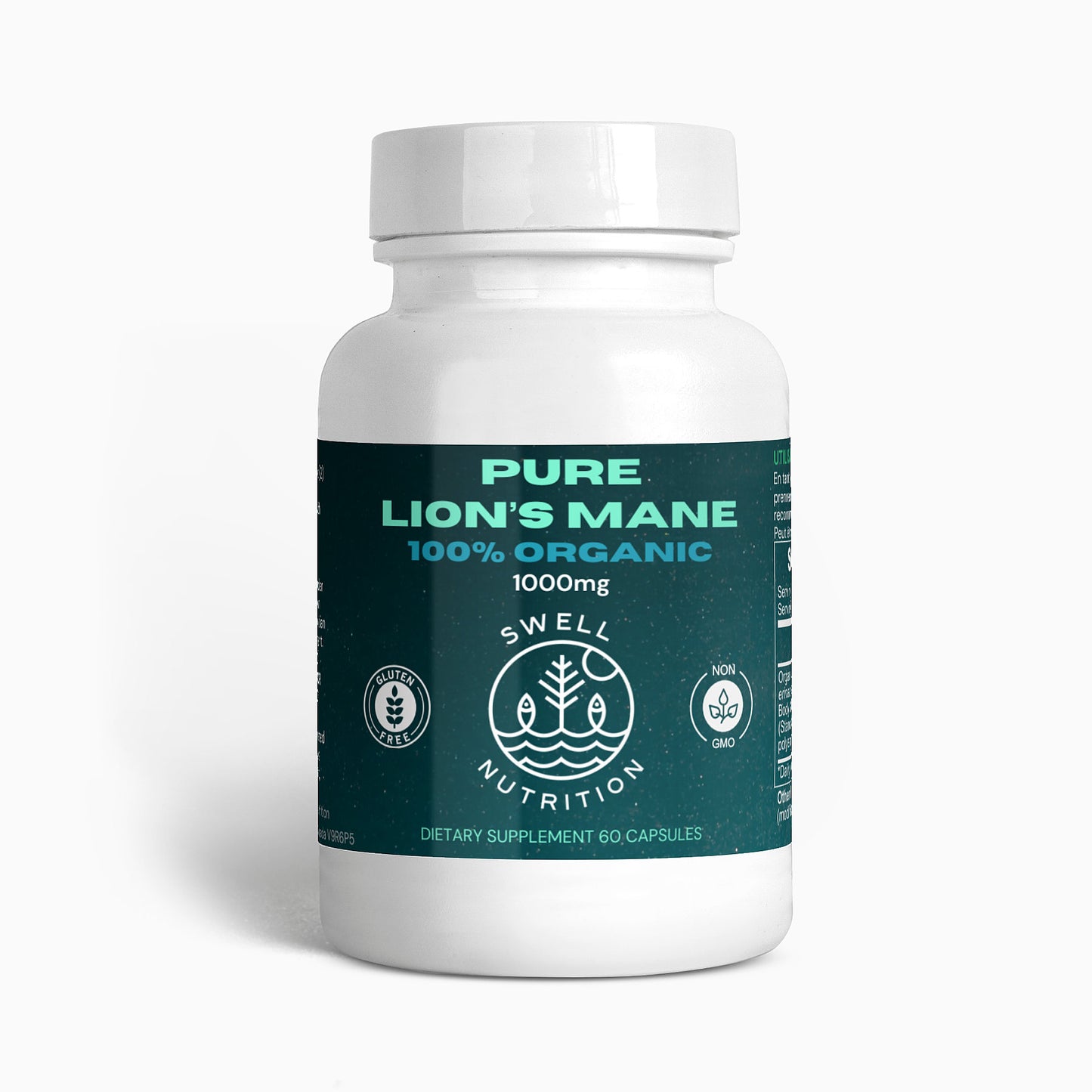 Pure Lion's Mane Mushroom Capsules